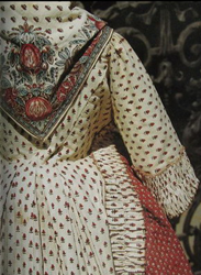 robe imprimee indienne 18eme